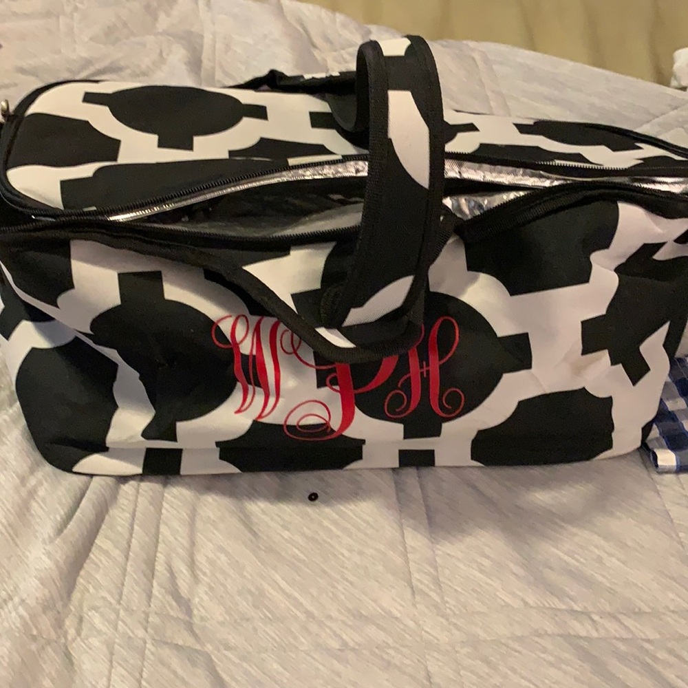 P WH insulated picnic tote